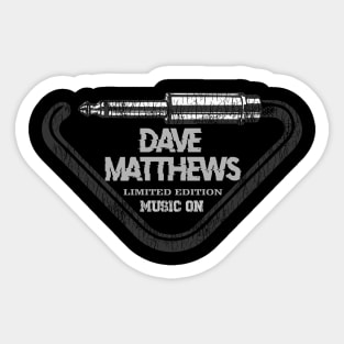 Dave Matthews Sticker